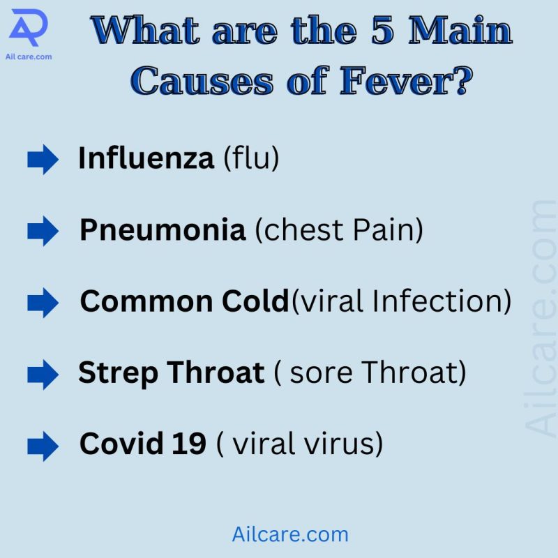 What are the 5 Main Causes of Fever
